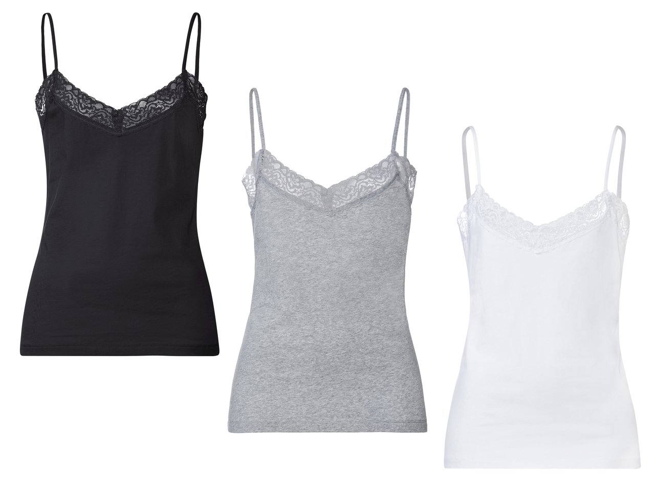 Top da donna con pizzo