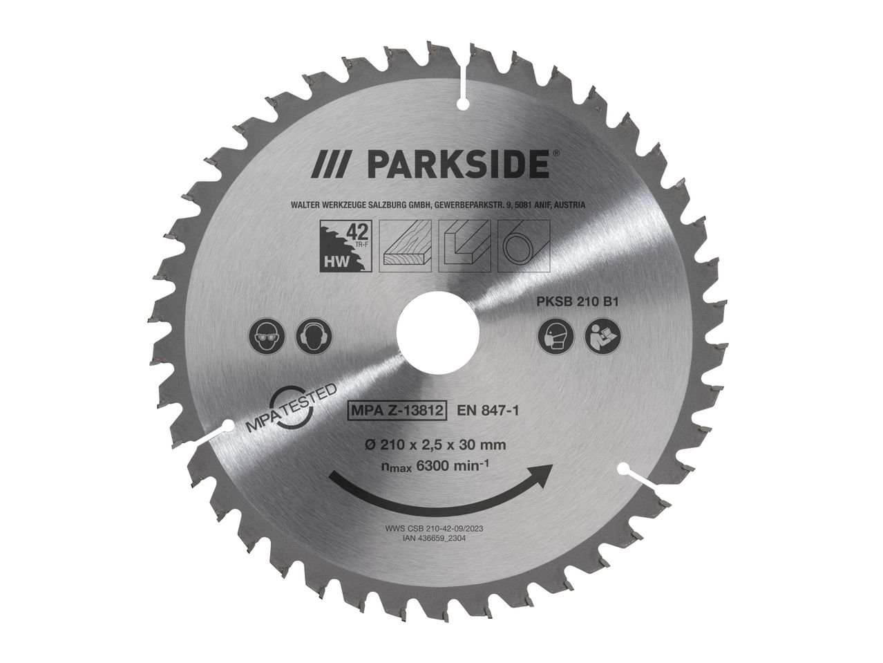 Lama per sega circolare Ø 210 mm