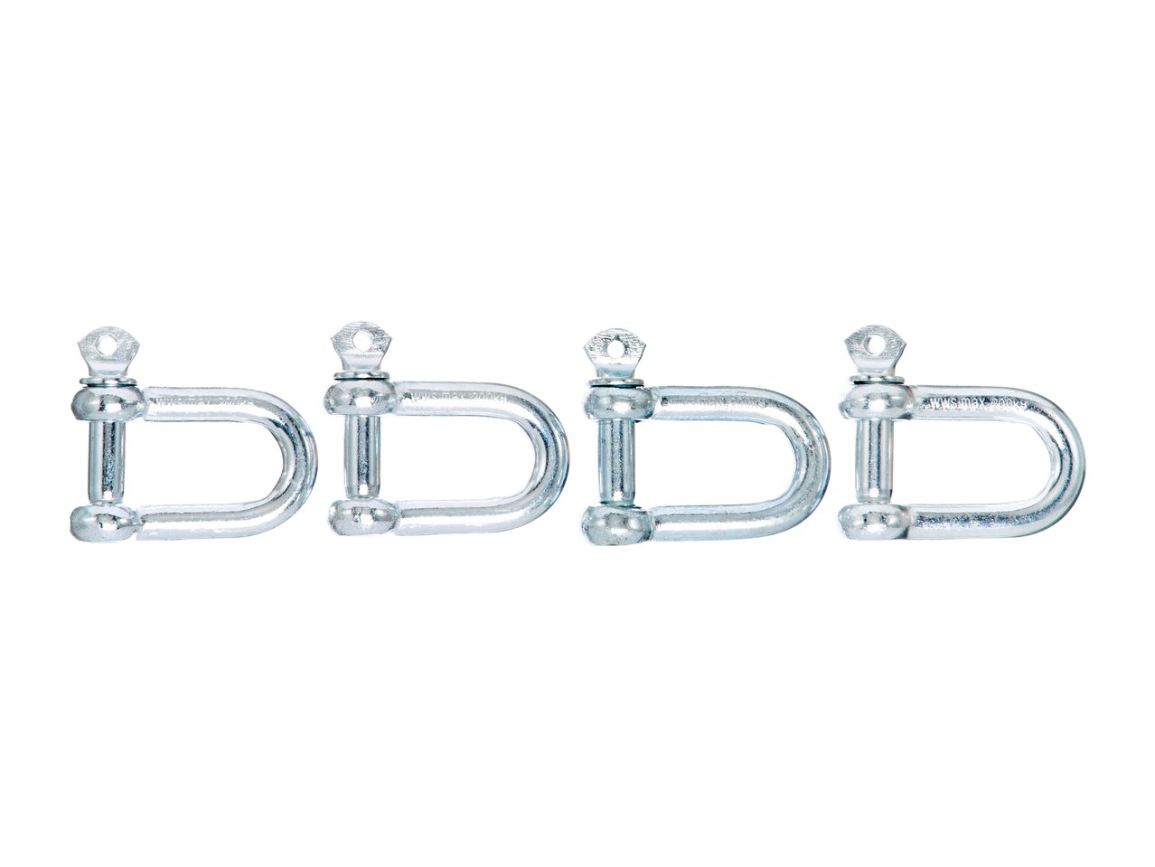 Set moschettoni o grilli a vite