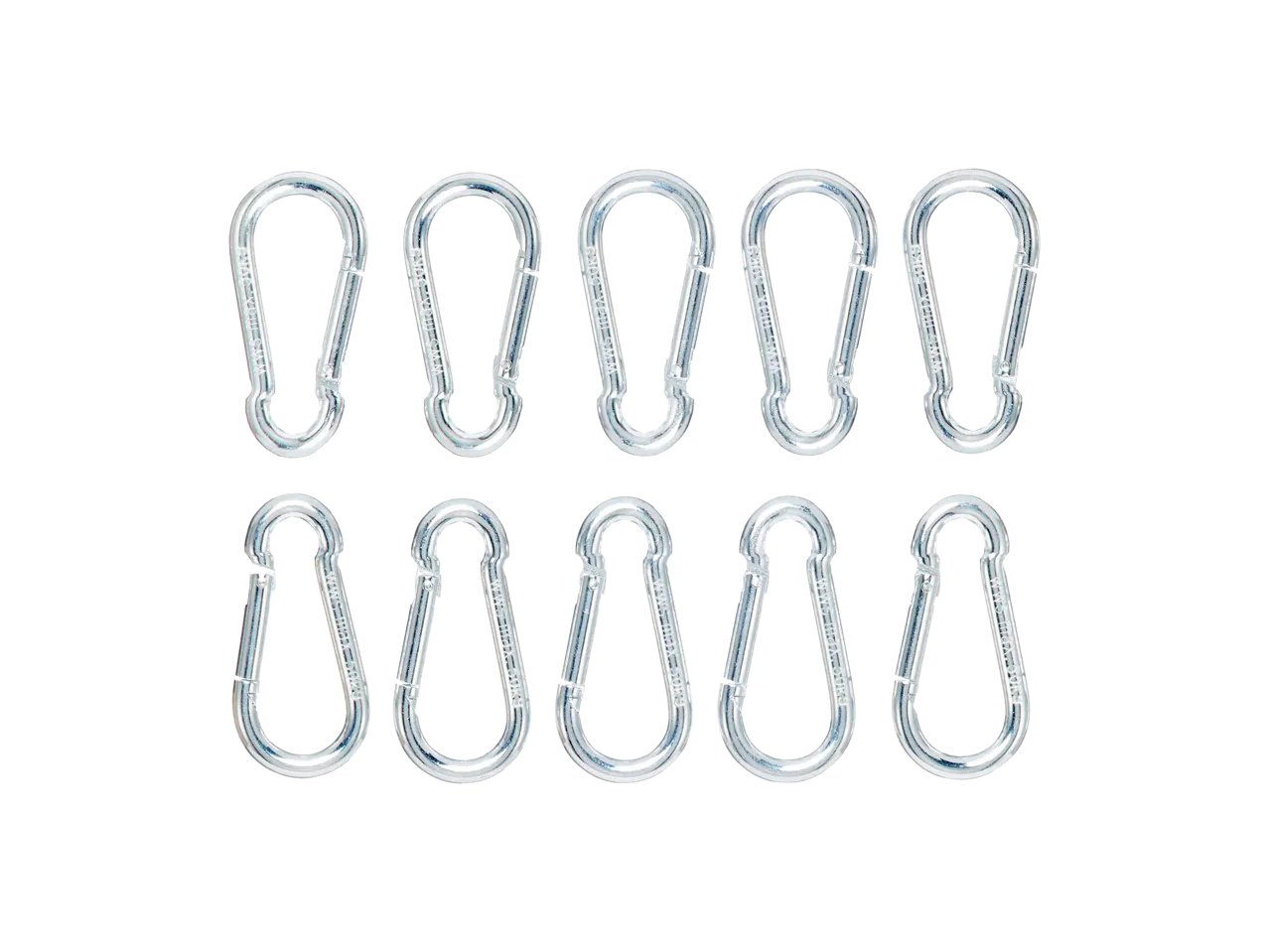 Set moschettoni o grilli a vite