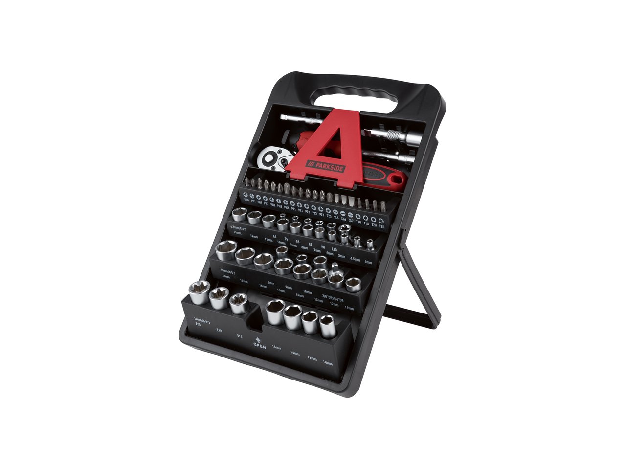 Set chiavi a bussola, 61 pezzi