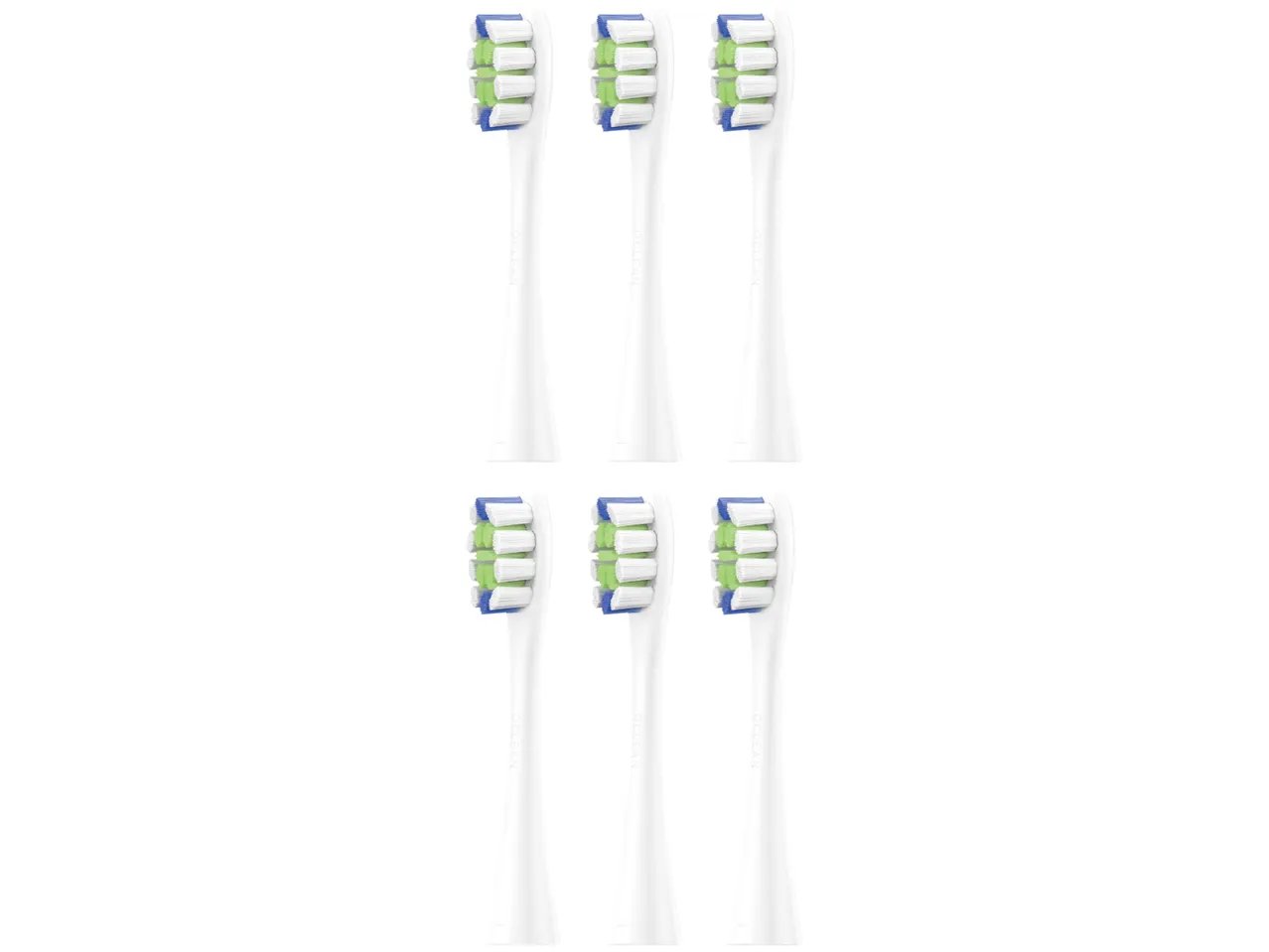 Testine di ricambio per spazzolino elettrico, 6 pezzi