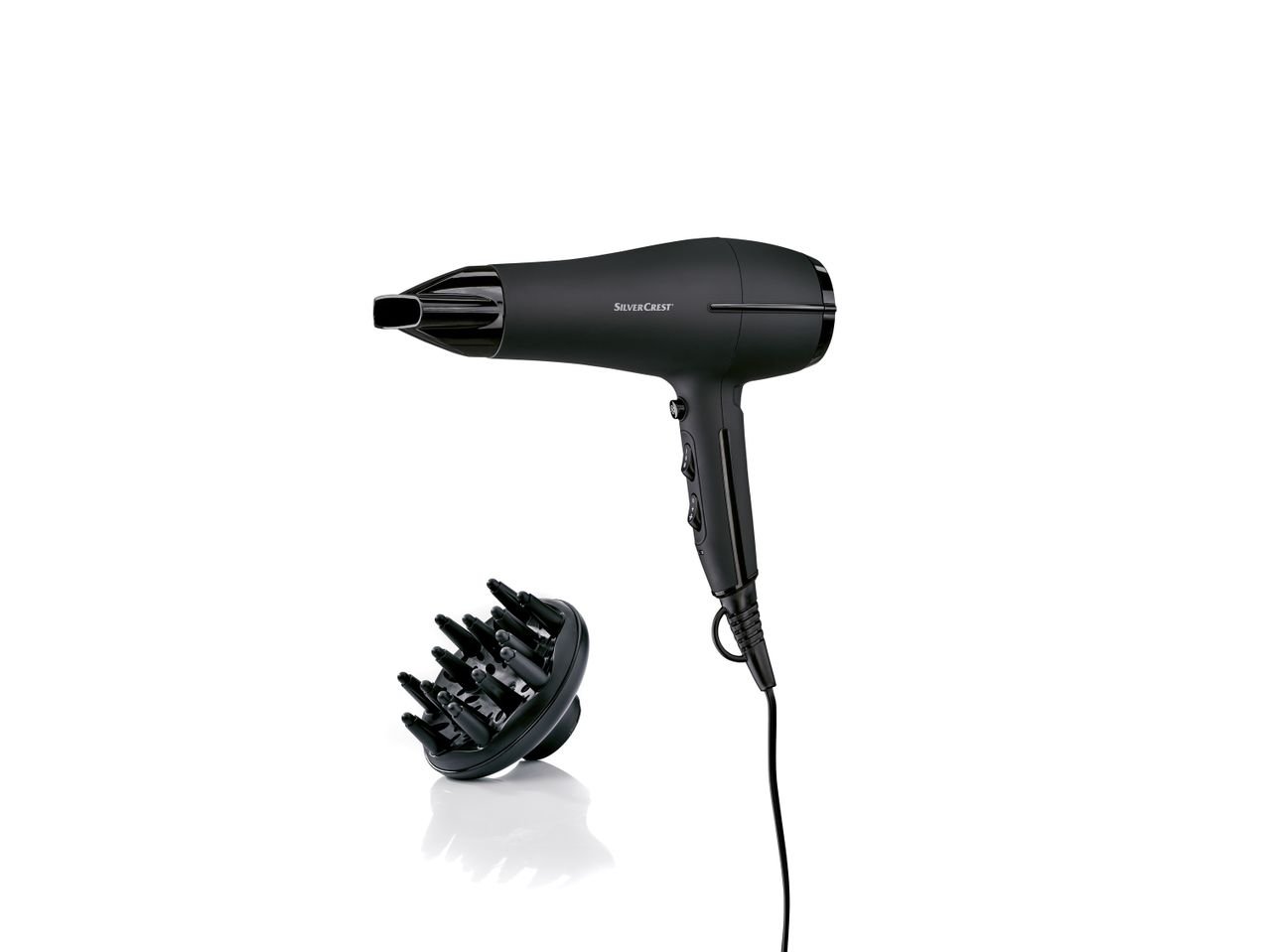 Asciugacapelli agli ioni con sensore touch