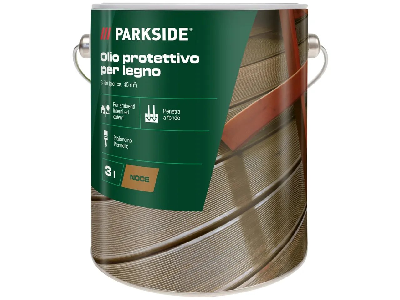 Olio protettivo per legno, 3 L