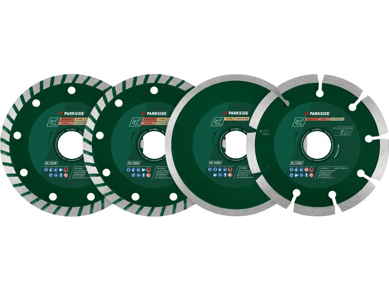 Set accessori per smerigliatrice angolare