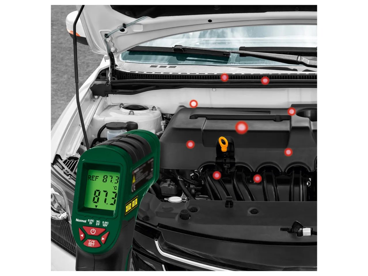 Misuratore di temperatura ad infrarossi