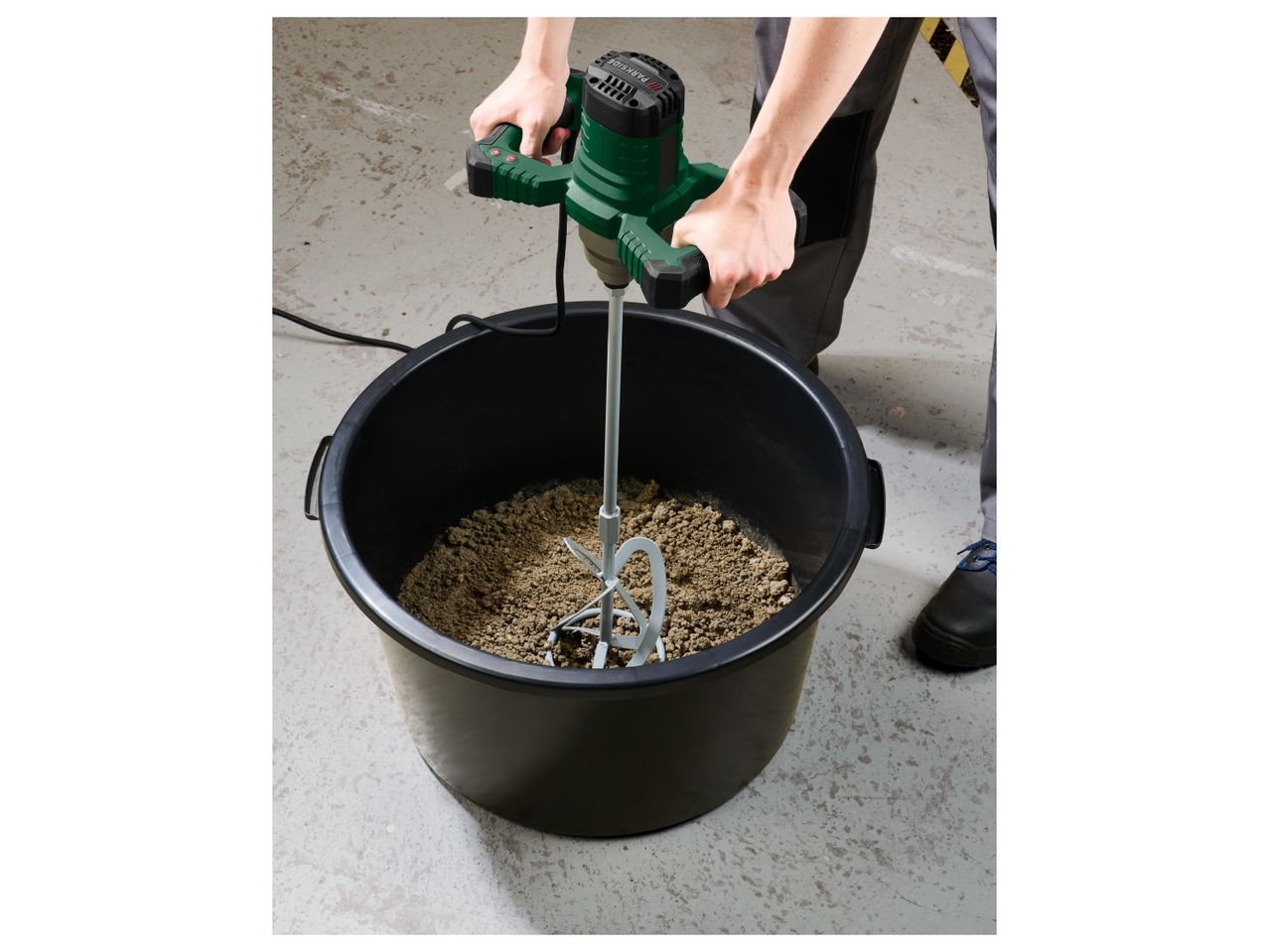 Miscelatore per colore e malta