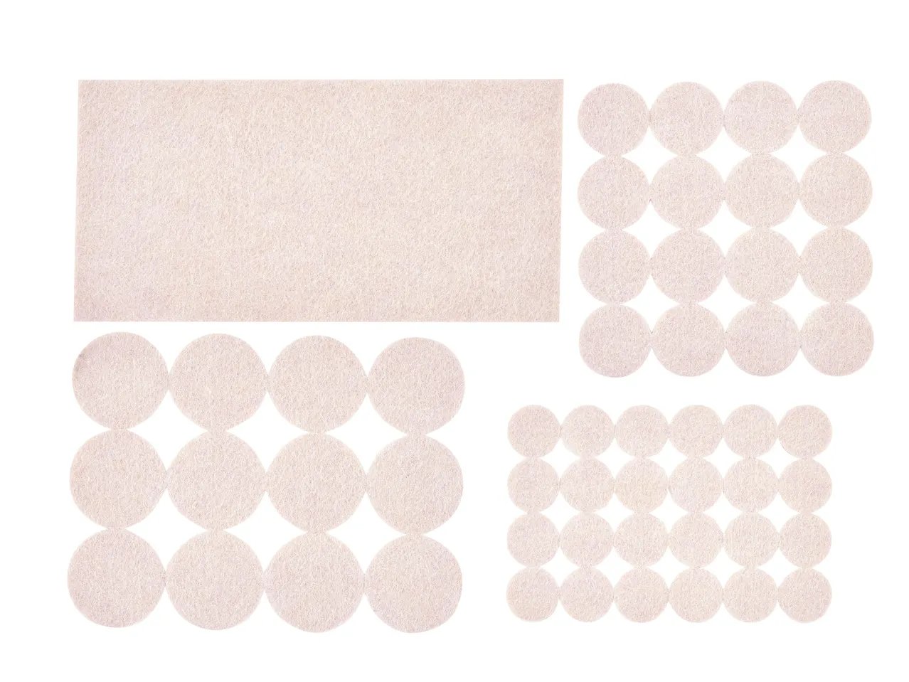 Set feltrini o pad protettivi