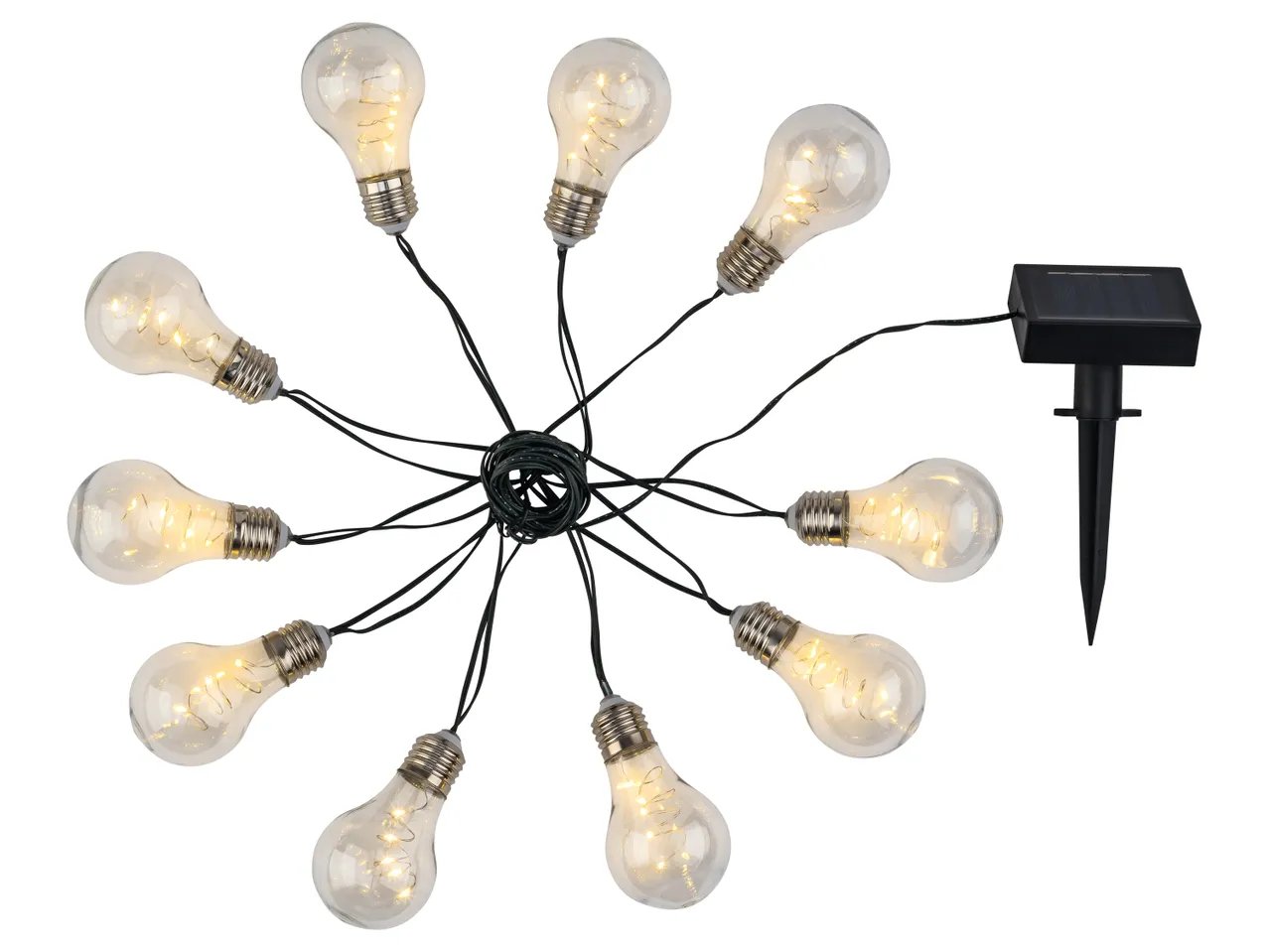 Catena luminosa ad energia solare