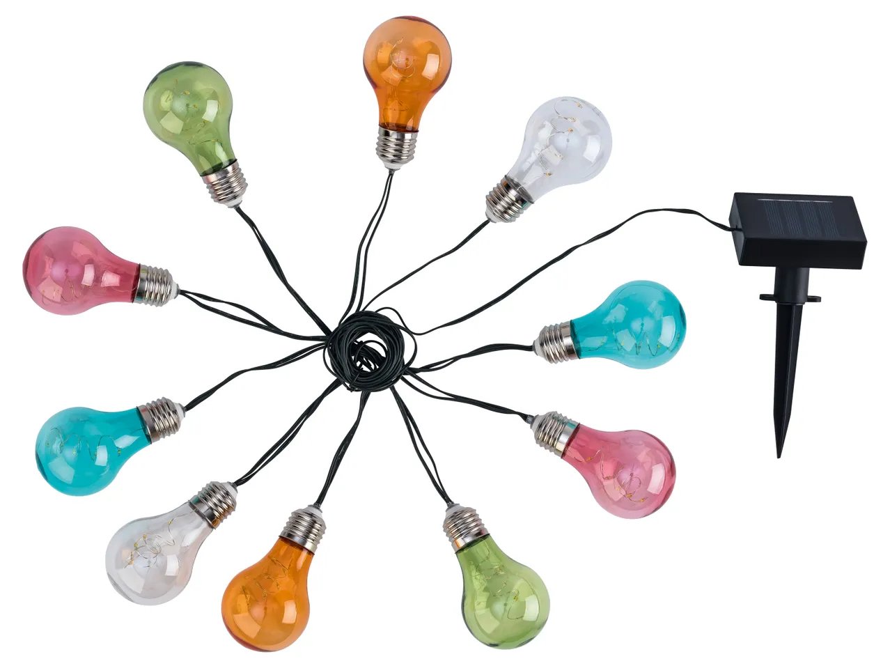 Catena luminosa ad energia solare