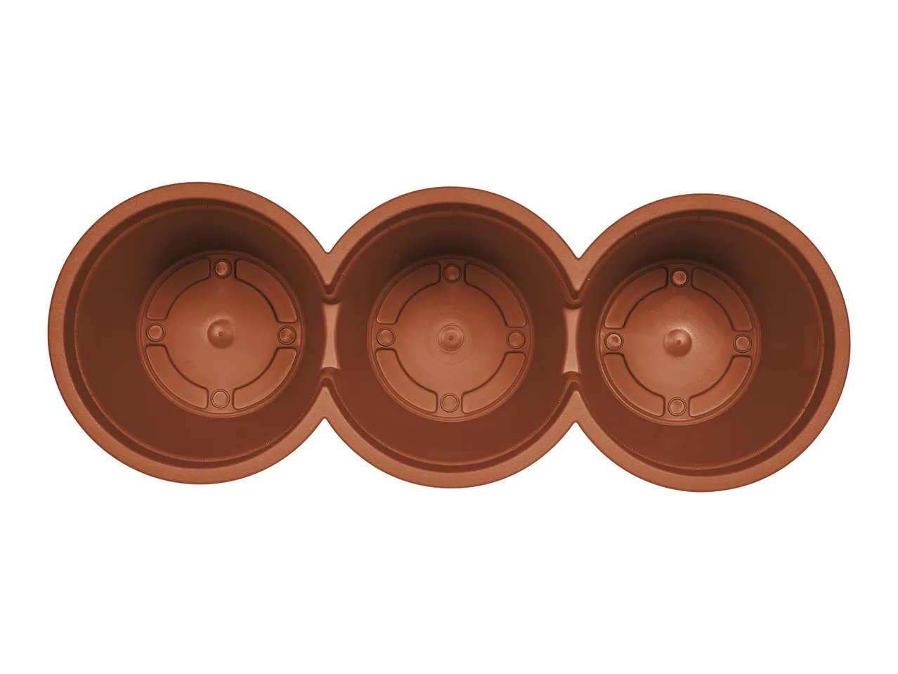 Vaso triplo per piante