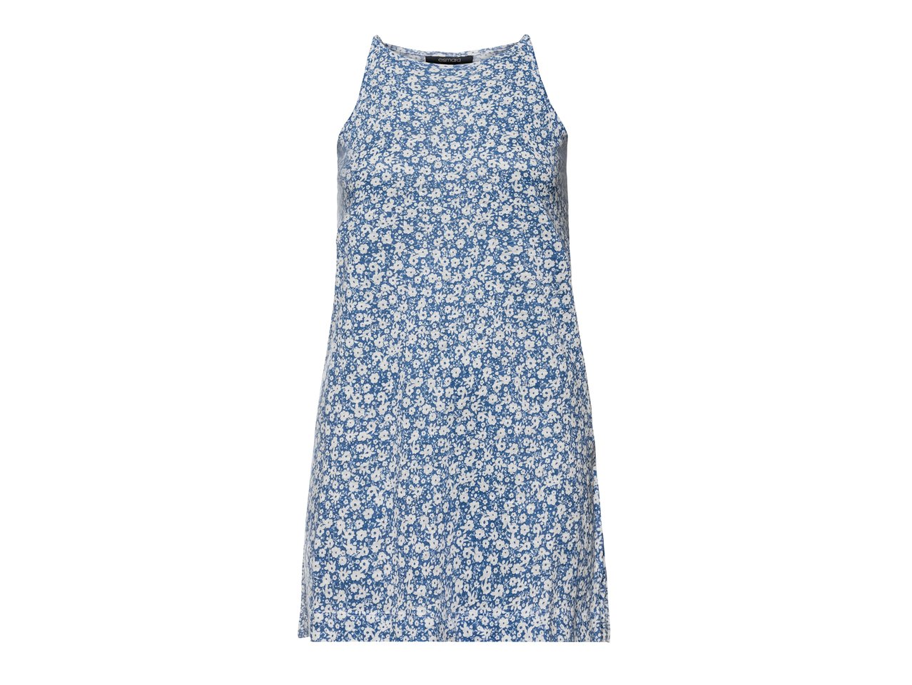Canotta lunga in lino da donna