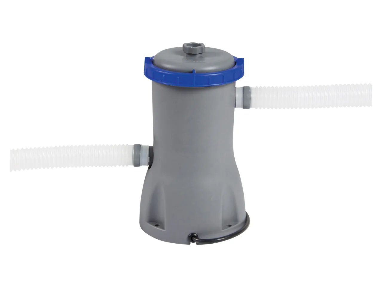 Piscina con struttura in metallo