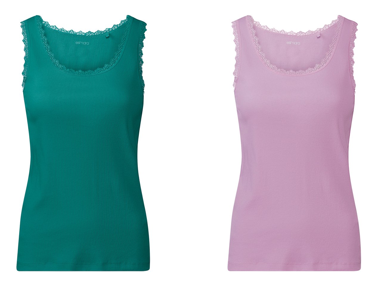 Canotta da donna con pizzo