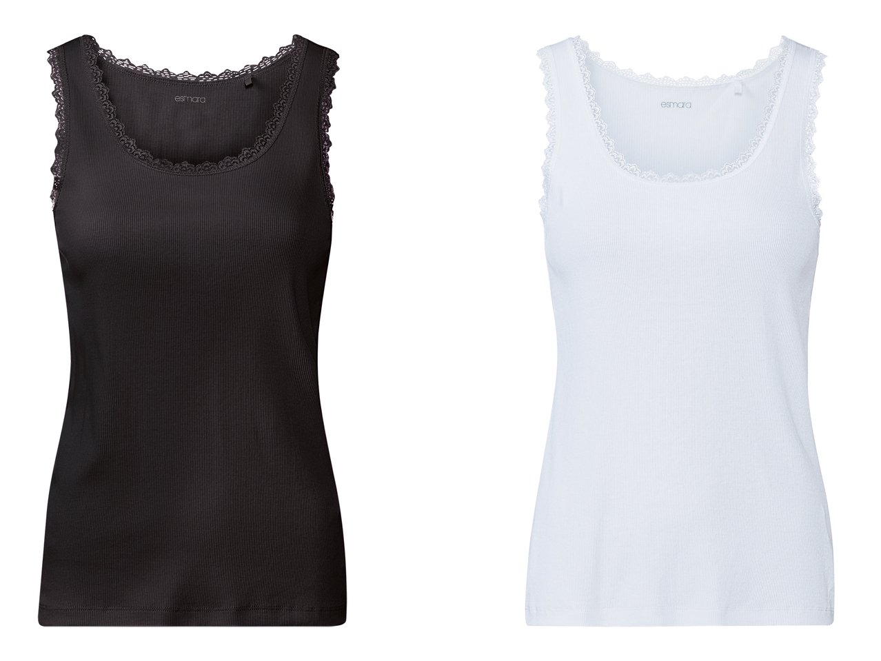 Canotta da donna con pizzo