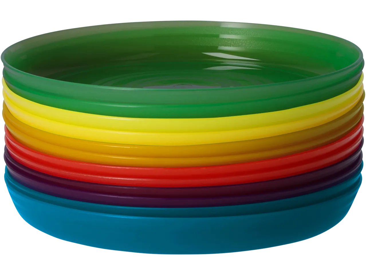 Posate, bicchieri, piatti o ciotole riutilizzabili