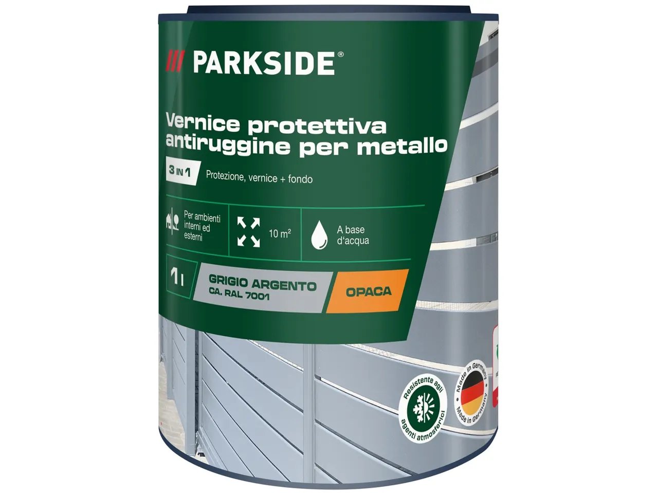 Vernice protettiva antiruggine per metallo, 1 L