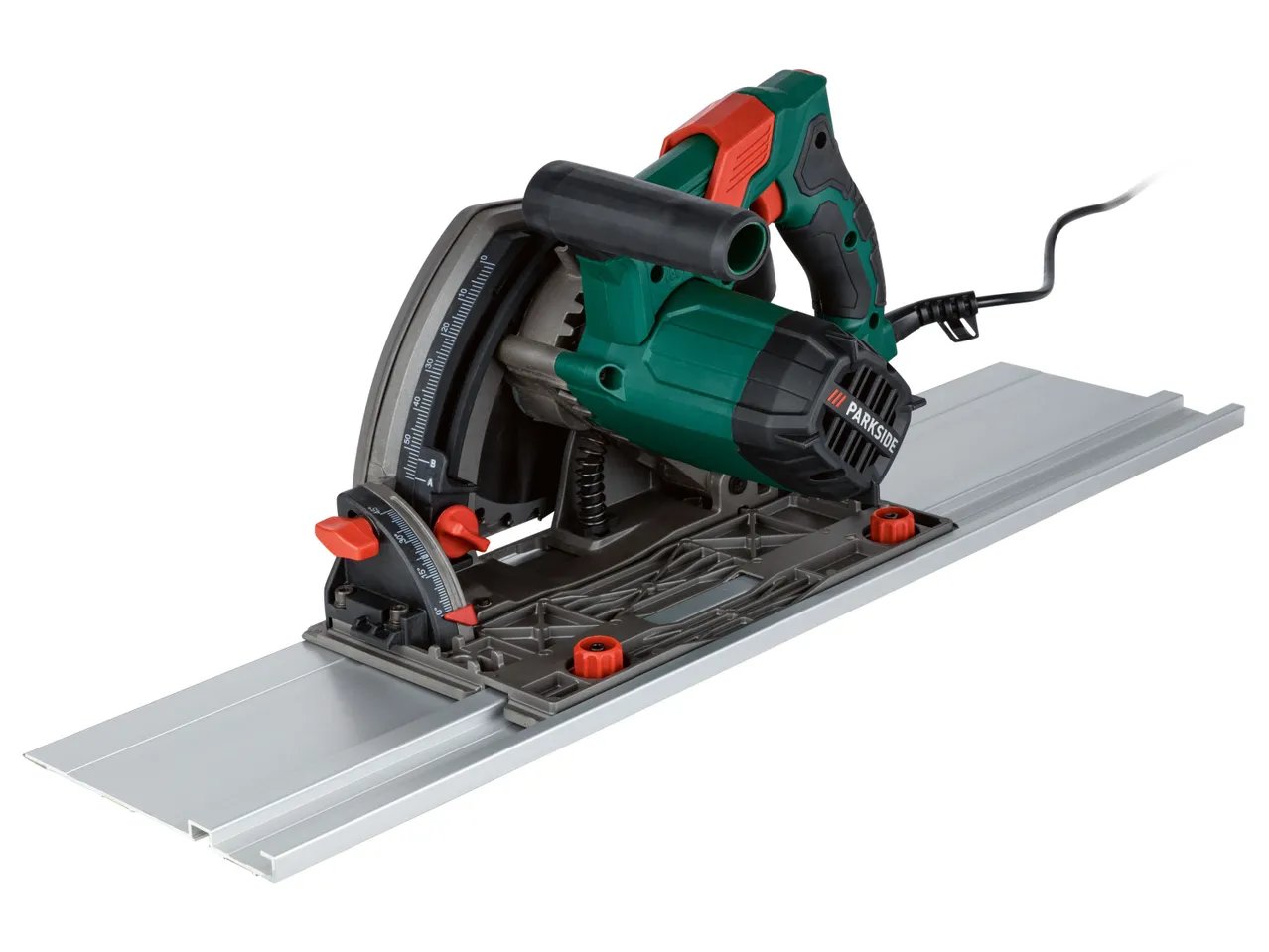 Sega ad immersione con binario di guida