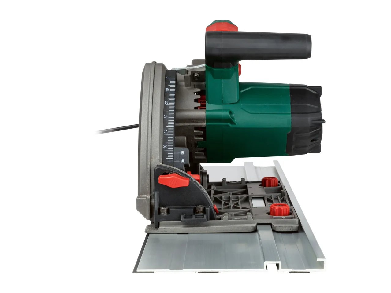 Sega ad immersione con binario di guida