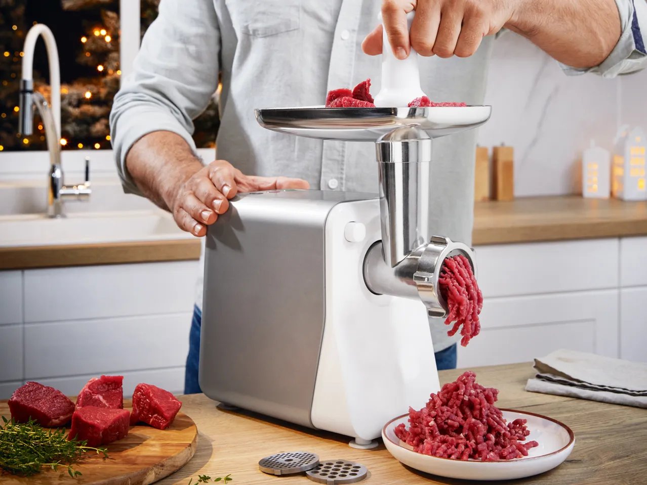 Tritacarne / passapomodoro elettrico