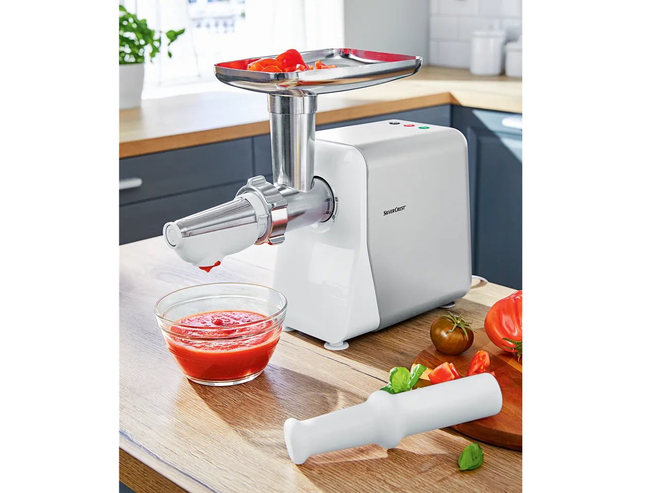 Tritacarne / passapomodoro elettrico