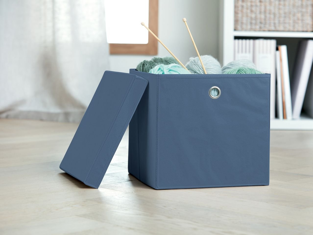 Scatola portaoggetti con coperchio