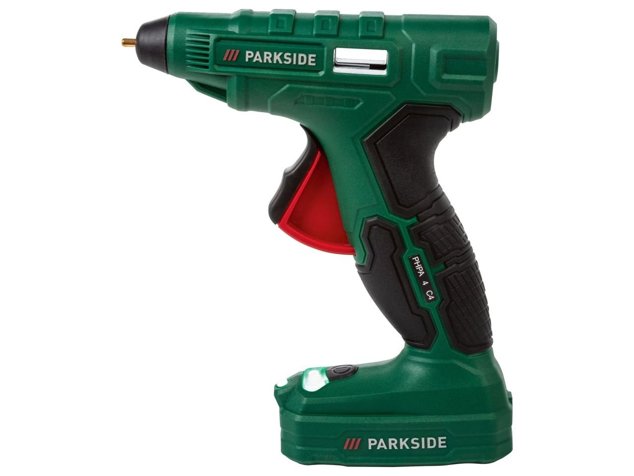 Pistola per colla a caldo ricaricabile