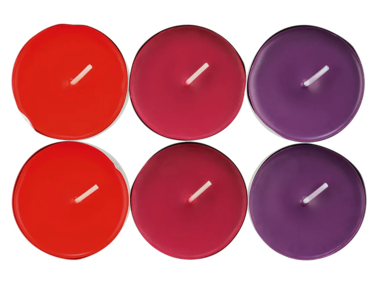 Candele profumate, 6 o 18 pezzi