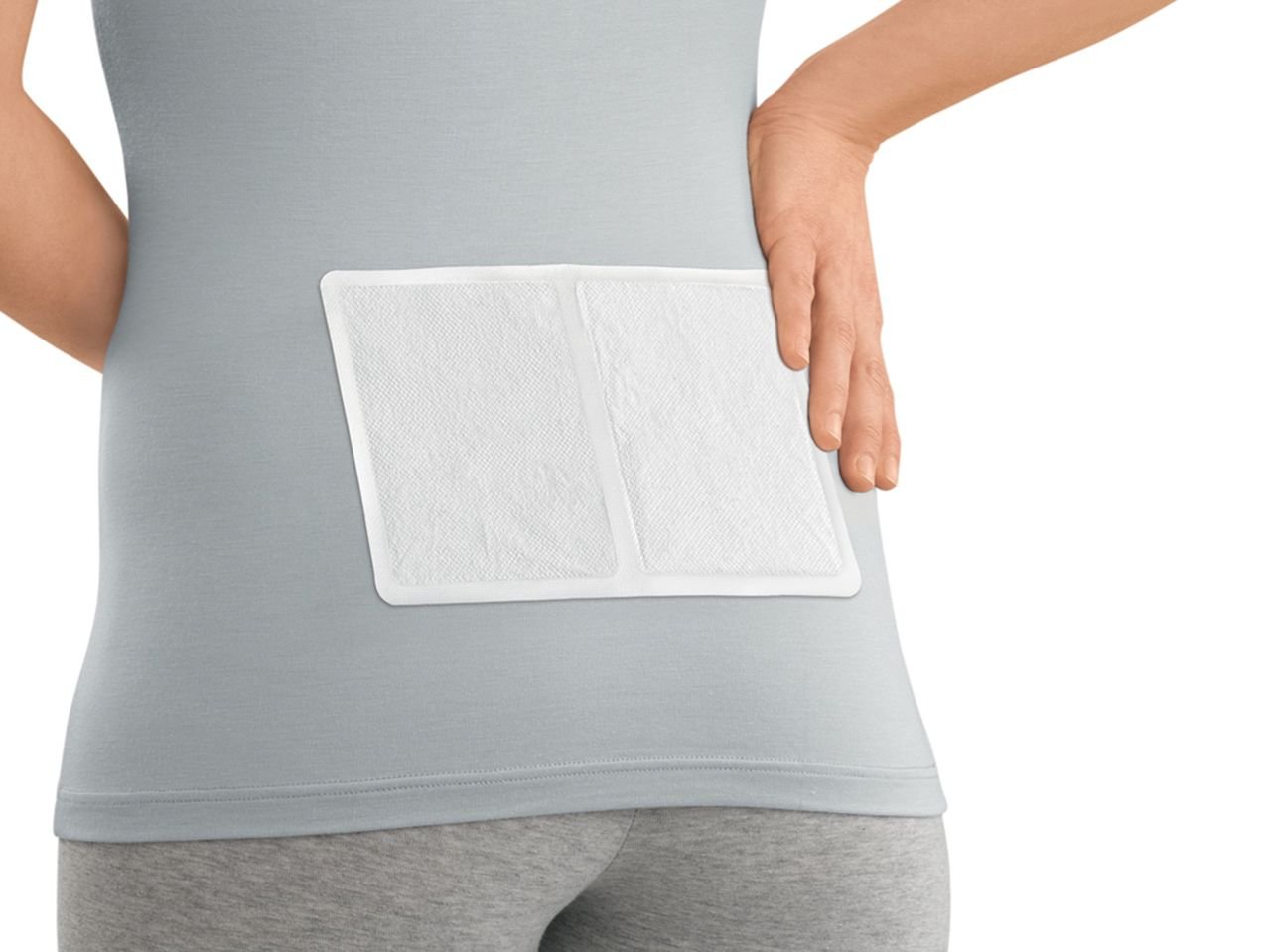 Fascia termica, cerotti termici XXL o cerotti termici per dolori mestruali