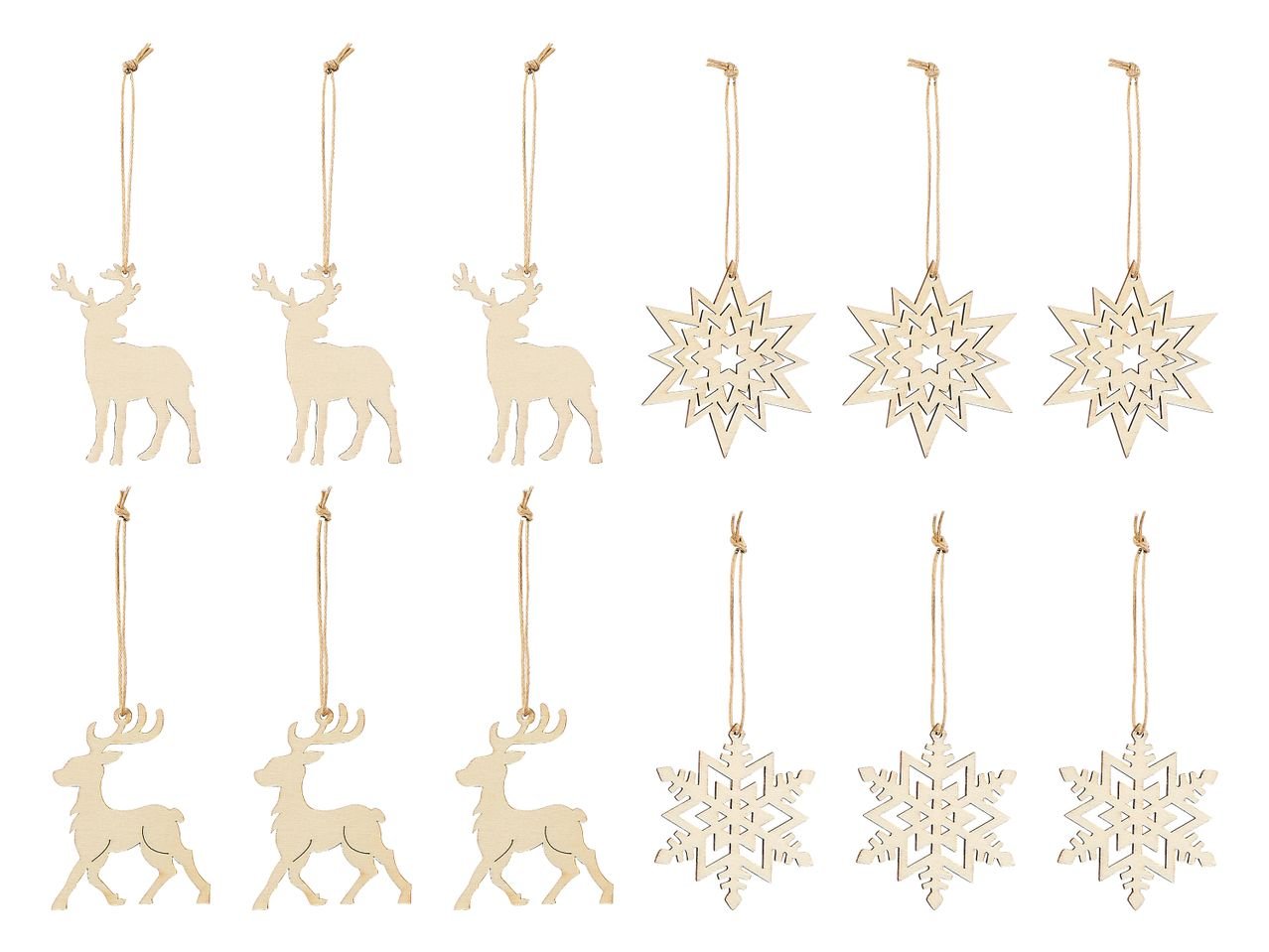 Decorazione natalizia in legno