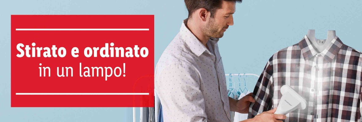 Stirato e ordinato in un lampo!