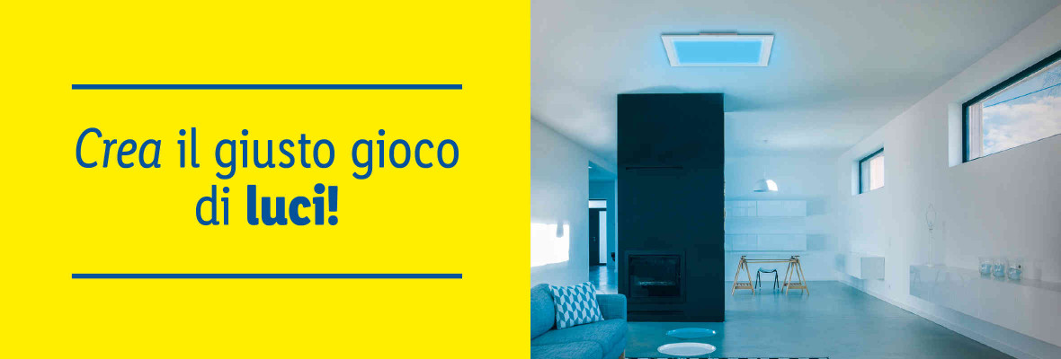 Crea il giusto gioco di luci