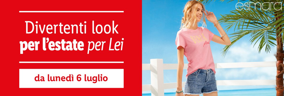 Abbigliamento - Offerte valide da lun 06 luglio 2020