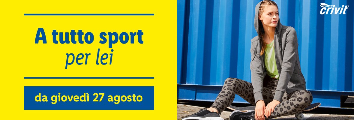 Sport - Offerte valide da gio 27 agosto 2020