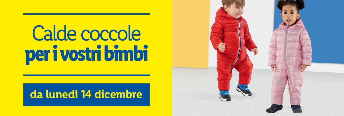 Abbigliamento bambini - Offerte valide da lun 14 dicembre 2020