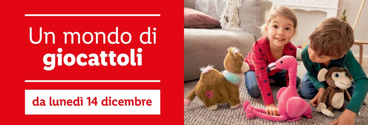 Giocattoli - Offerte valide da lun 14 dicembre 2020