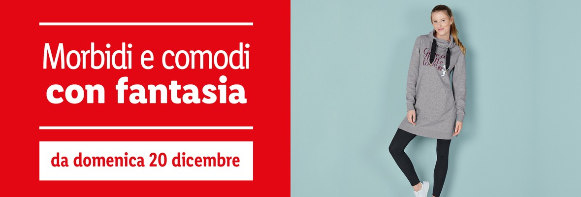 Abbigliamento - Offerte valide da dom 20 dicembre 2020