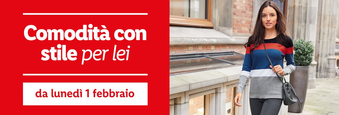 Abbigliamento - Offerte valide da lun 01 febbraio 2021