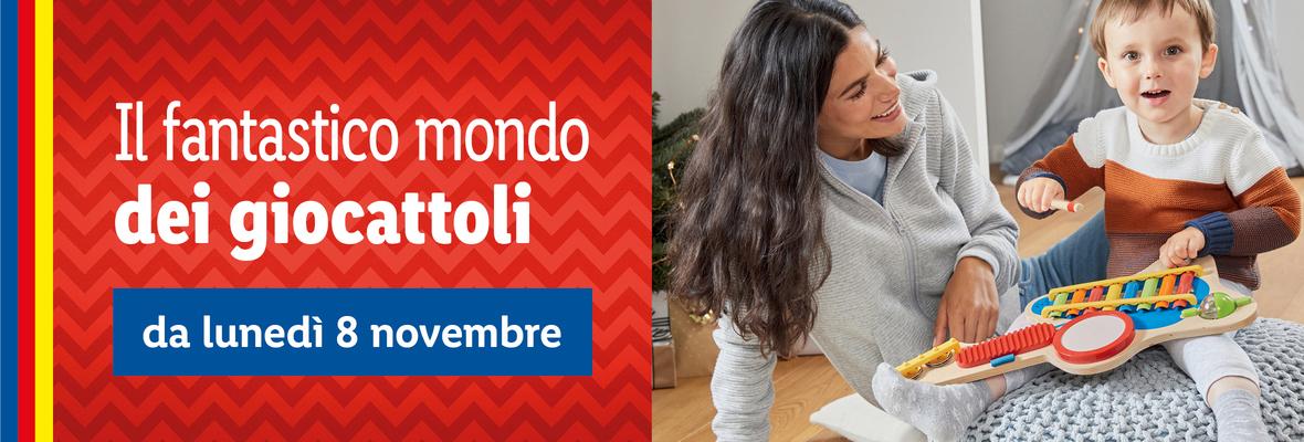 Giocattoli - Offerte valide da lun 08 novembre 2021