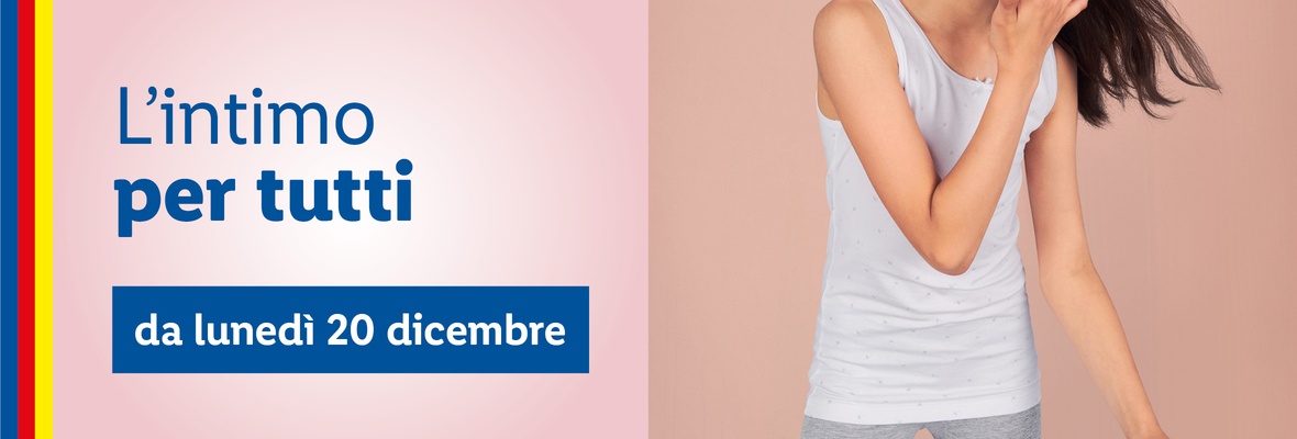 Intimo - Offerte valide da lun 20 dicembre 2021