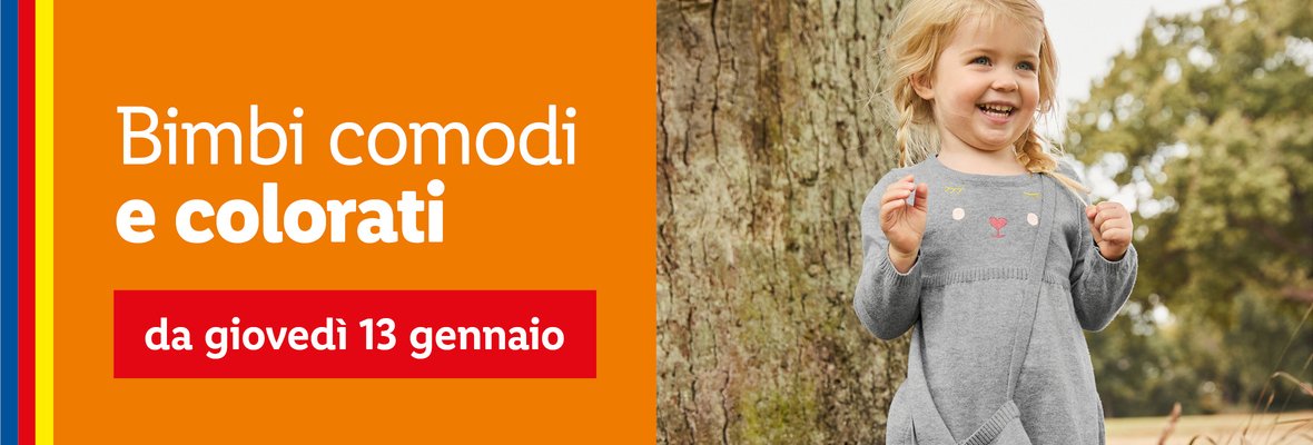 Abbigliamento bambini - Offerte valide da gio 13 gennaio 2022