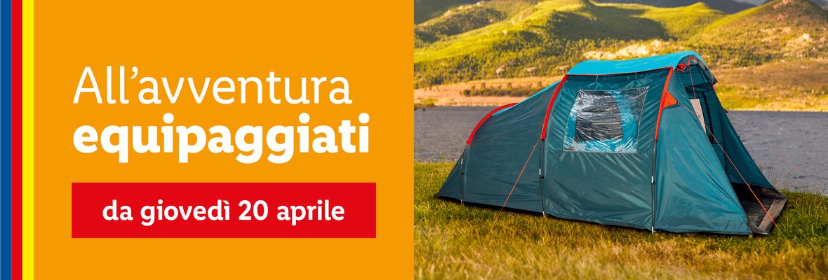Campeggio - Offerte valide da gio 20 aprile 2023