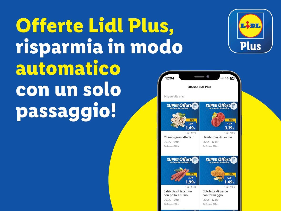 Lidl Plus - Offerte valide da gio 23 maggio 2024 - VolantinoLidl.it