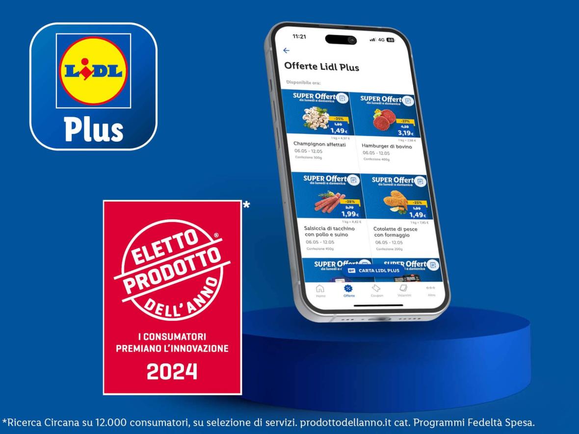 Lidl Plus - Offerte valide da gio 30 maggio 2024
