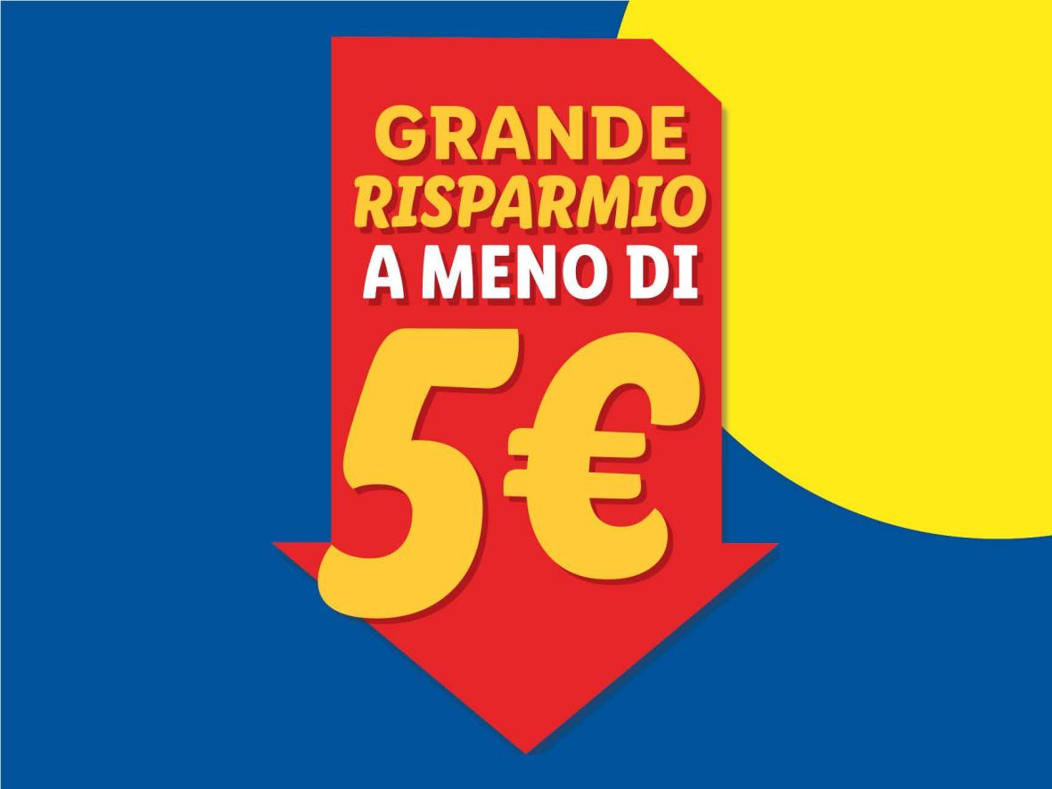 Grande risparmio a meno di 5€ - Offerte valide da gio 26 giugno 2025
