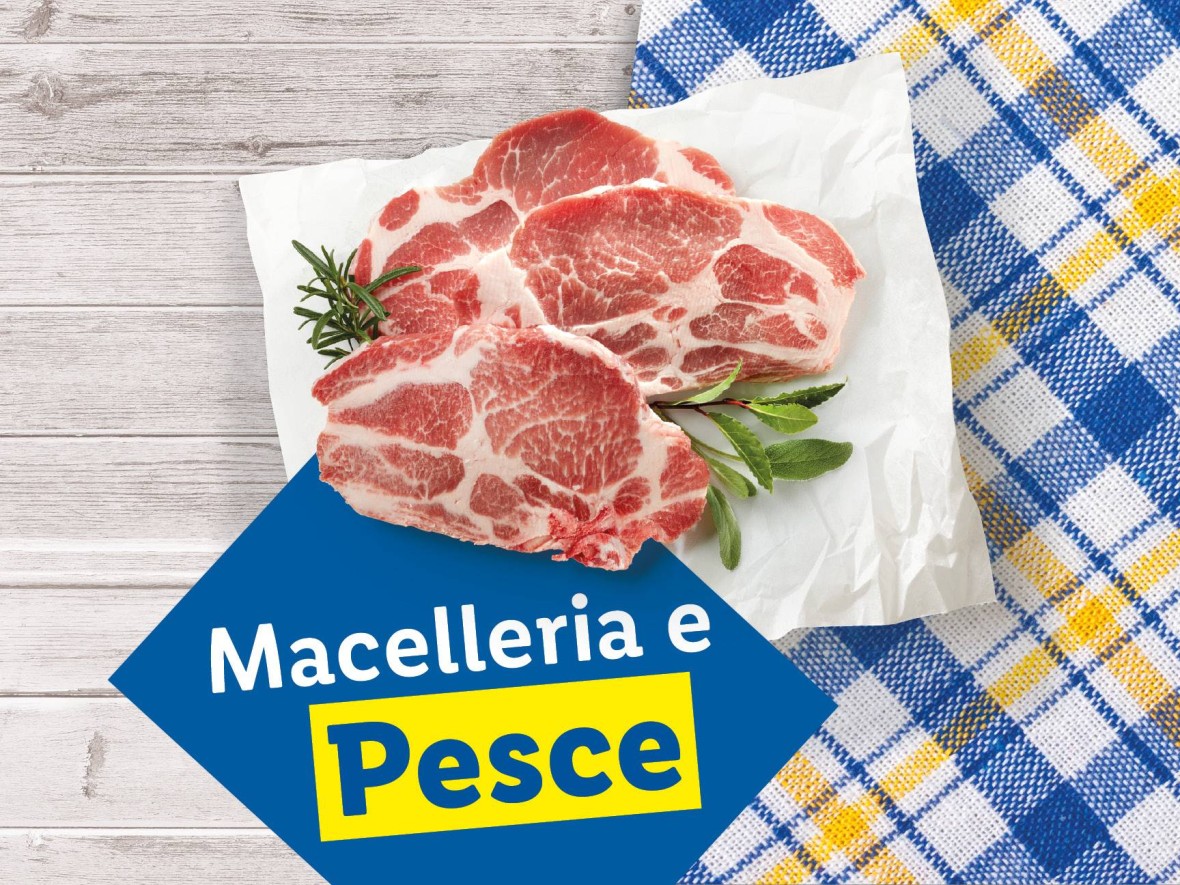 Macelleria e pesce - Offerte valide da lun 11 agosto 2025