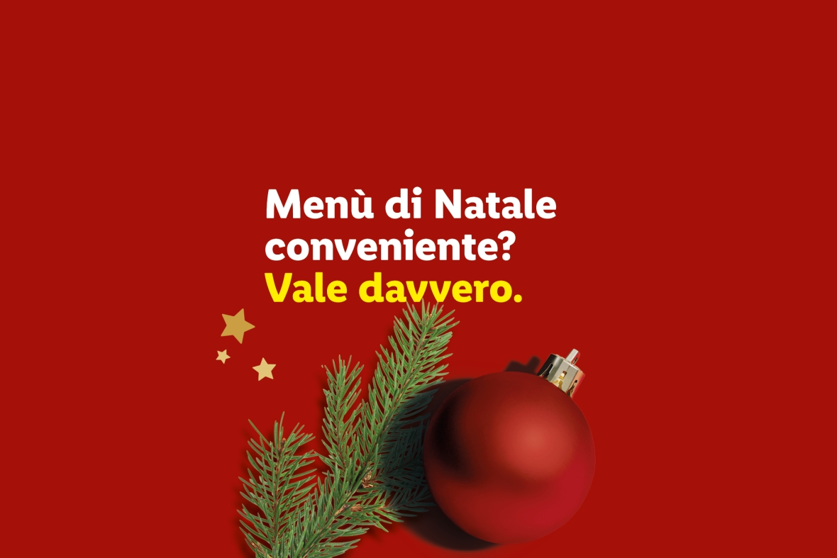 Menù di Natale - Offerte valide da lun 15 dicembre 2025