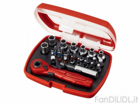 Set bussole/bit (Officina, attrezzi, Lidl tecnico)