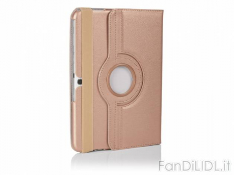 Moex Custodia Per Tablet Doogee T10E – Fibra Poliestere, Scomparto Accessori, Chiusura Lampo, Grigio Scuro
