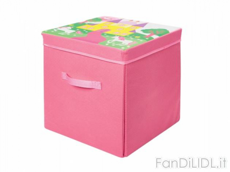 Tappeto e box portaoggetti (Per bambini)